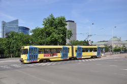 Straßenbahn Brüssel Bruxelles Tram PCC an der Haltestelle Botanique